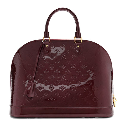 Louis Vuitton Vernis Alma GM Rouge Fauviste 1 of 10