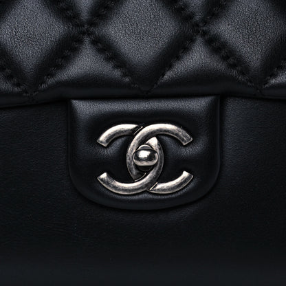Chanel Calfskin Quilted Medium Rock My Shoulder Flap Black 7 of 12