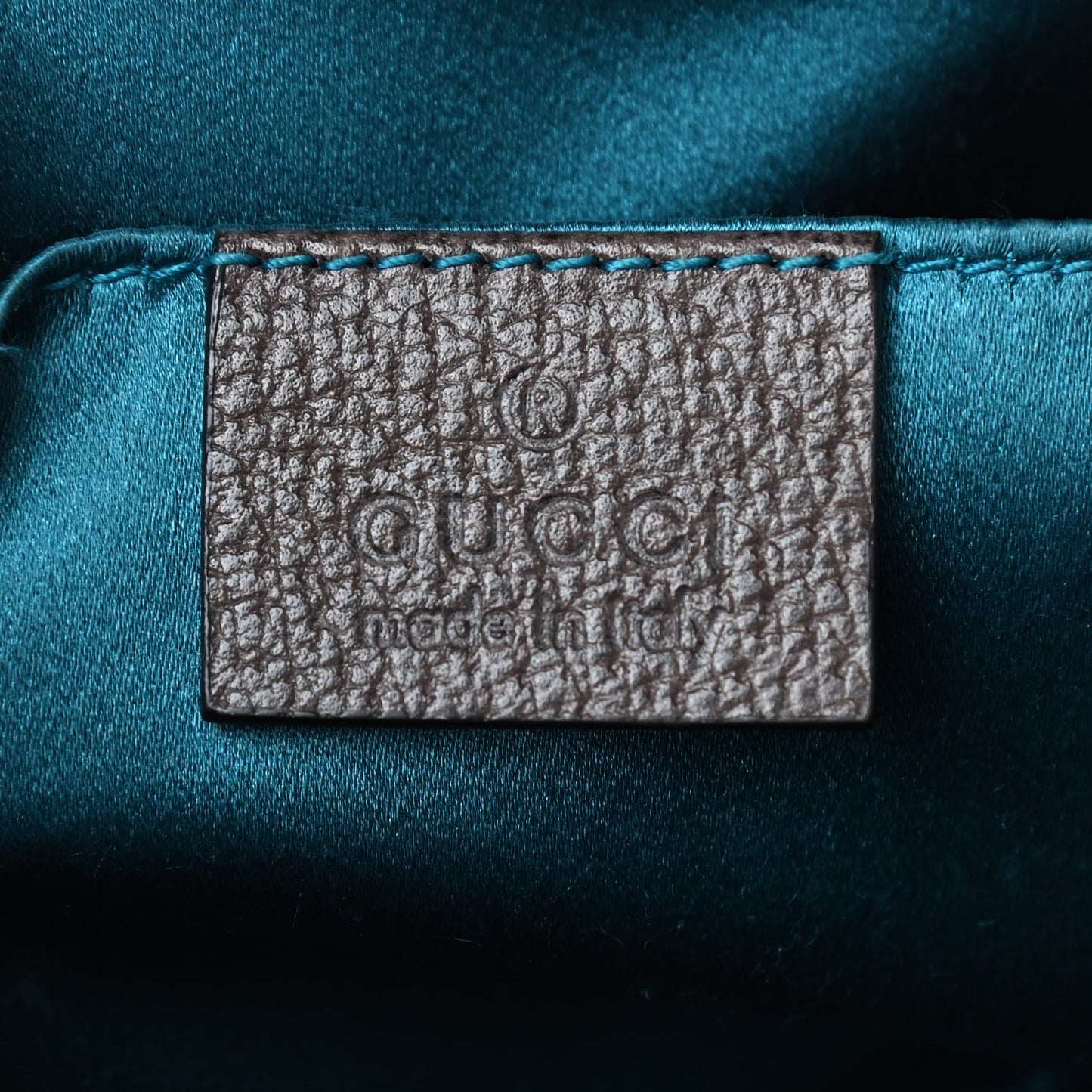 GG Supreme Monogram Textured Dollar Calfskin Web Small Ophidia Dome Shoulder Bag Beige Ebony New Acero