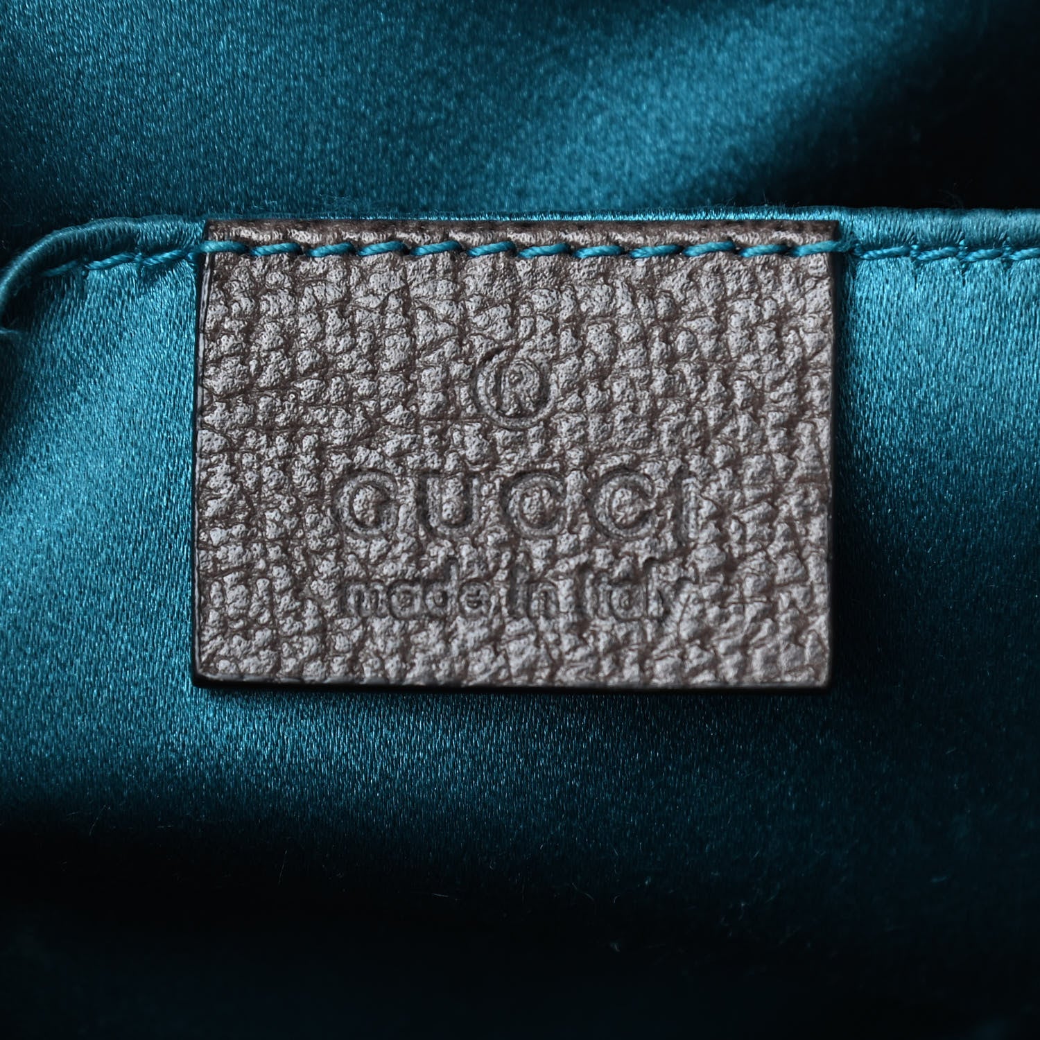 Gucci GG Supreme Monogram Textured Dollar Calfskin Web Small Ophidia Dome Shoulder Bag Beige Ebony New Acero 8 of 9