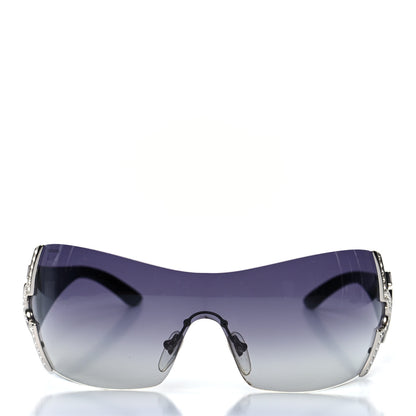 Bulgari Crystal 651-B Sunglasses Black 2 of 7
