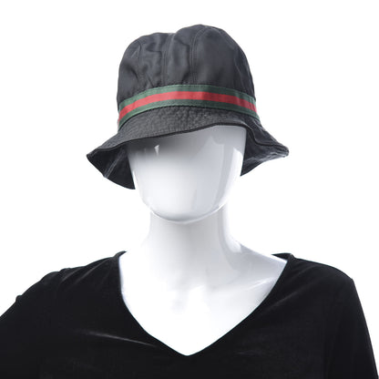 Gucci Monogram Web Bucket Hat L Black 2 of 7