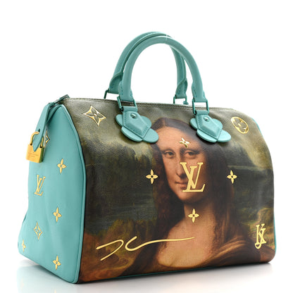 Louis Vuitton Masters Da Vinci Speedy 30 Vert D’eau 2 of 10