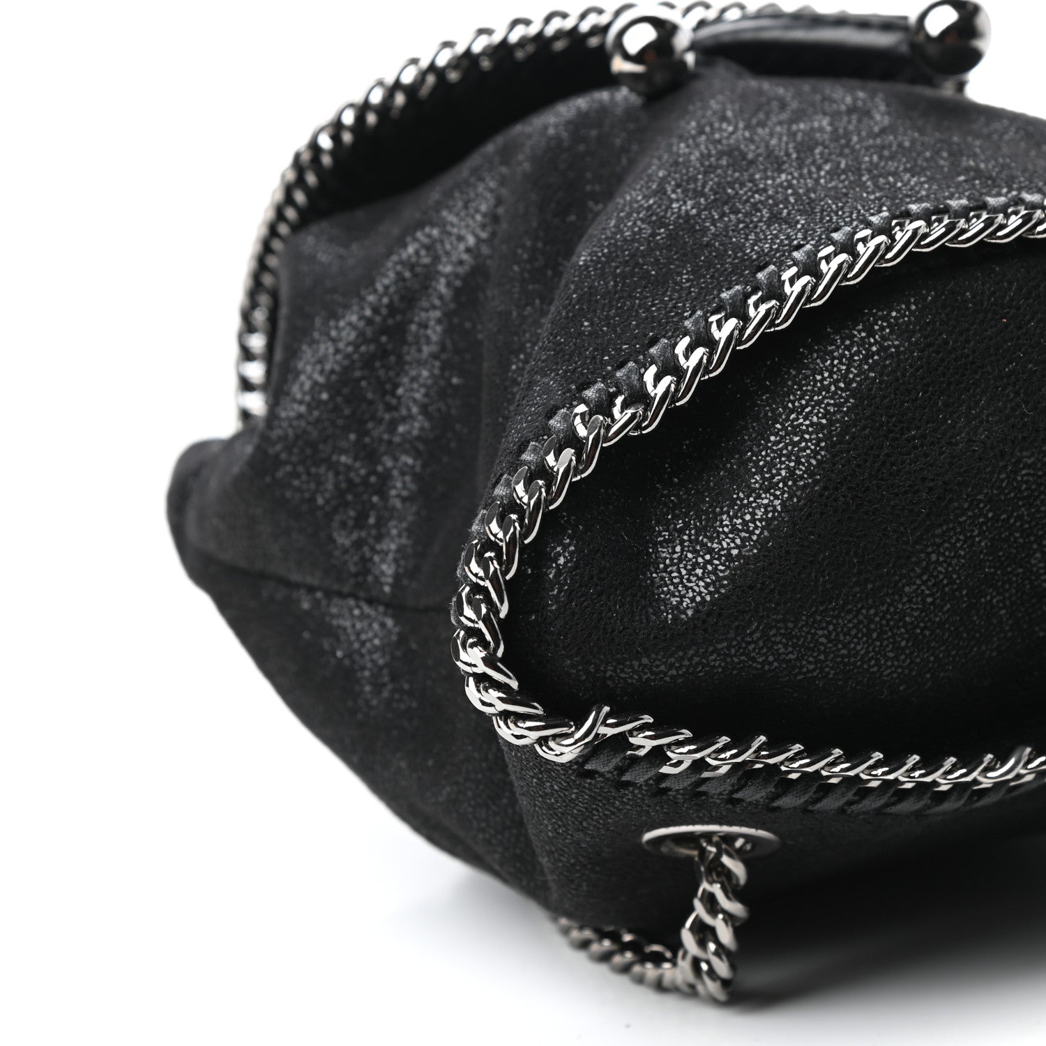Stella McCartney Shaggy Deer Mini Rucksack Backpack Black 7 of 8