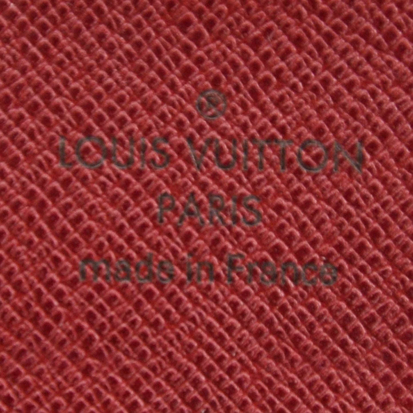 Monogram Josephine Wallet Red