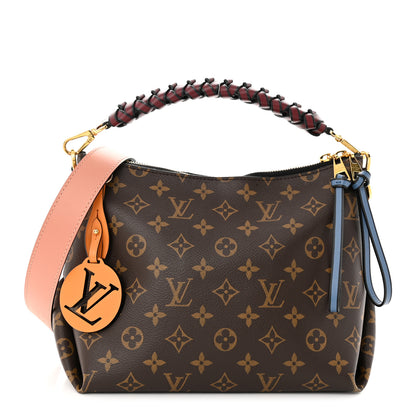 Louis Vuitton Monogram Beaubourg Hobo Mini Bordeaux Red Peach Safran 1 of 10