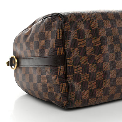 Louis Vuitton Damier Ebene Speedy Bandouliere 30 9 of 12
