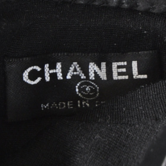 Lambskin Quilted Gloves Black
