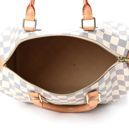 Louis Vuitton Damier Azur Speedy 30 4 of 4