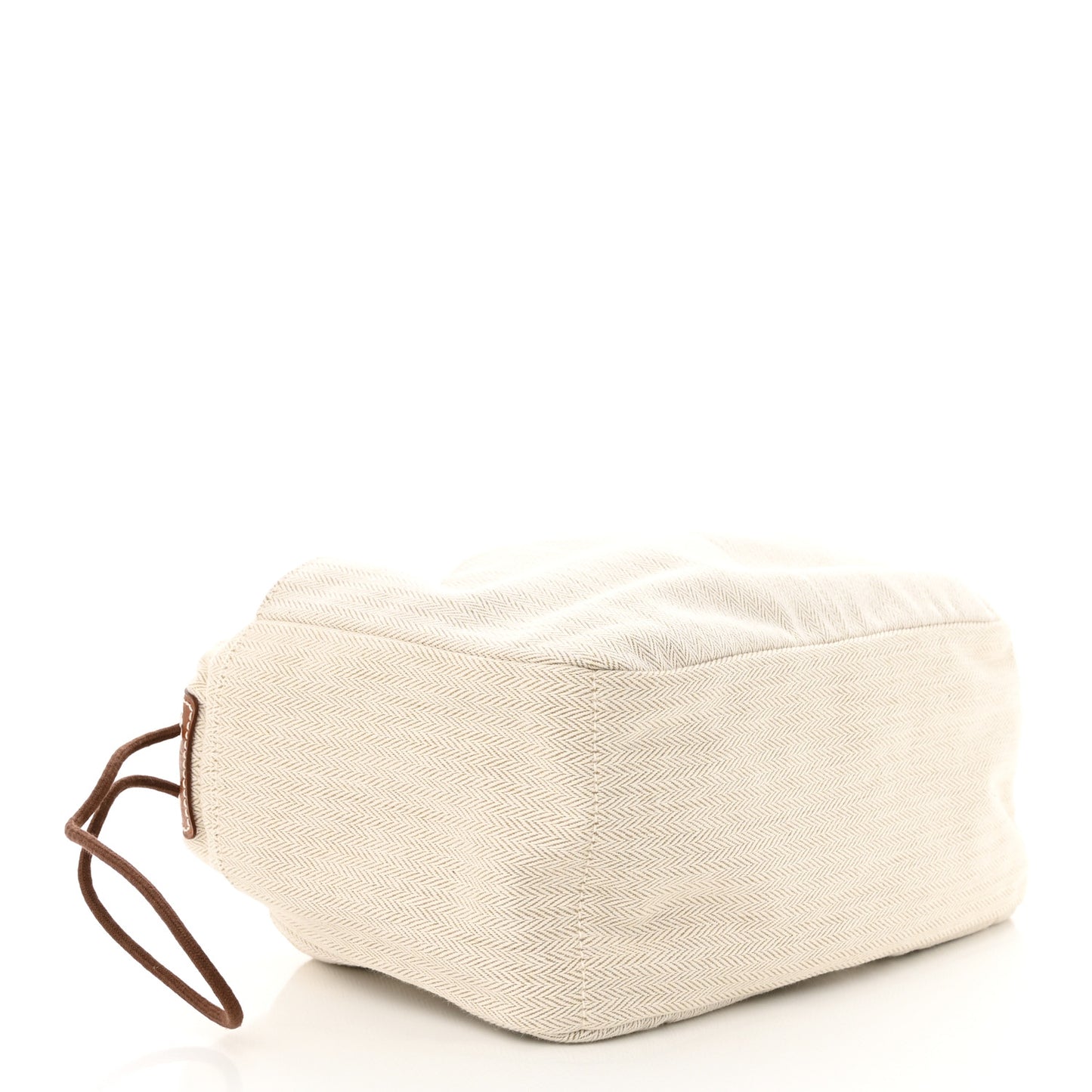 Canvas Barenia Fourbi 25 MM Pouch Naturel Fauve