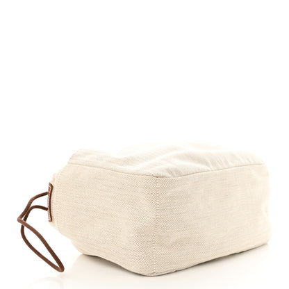 Hermes Canvas Barenia Fourbi 25 MM Pouch Naturel Fauve 4 of 11