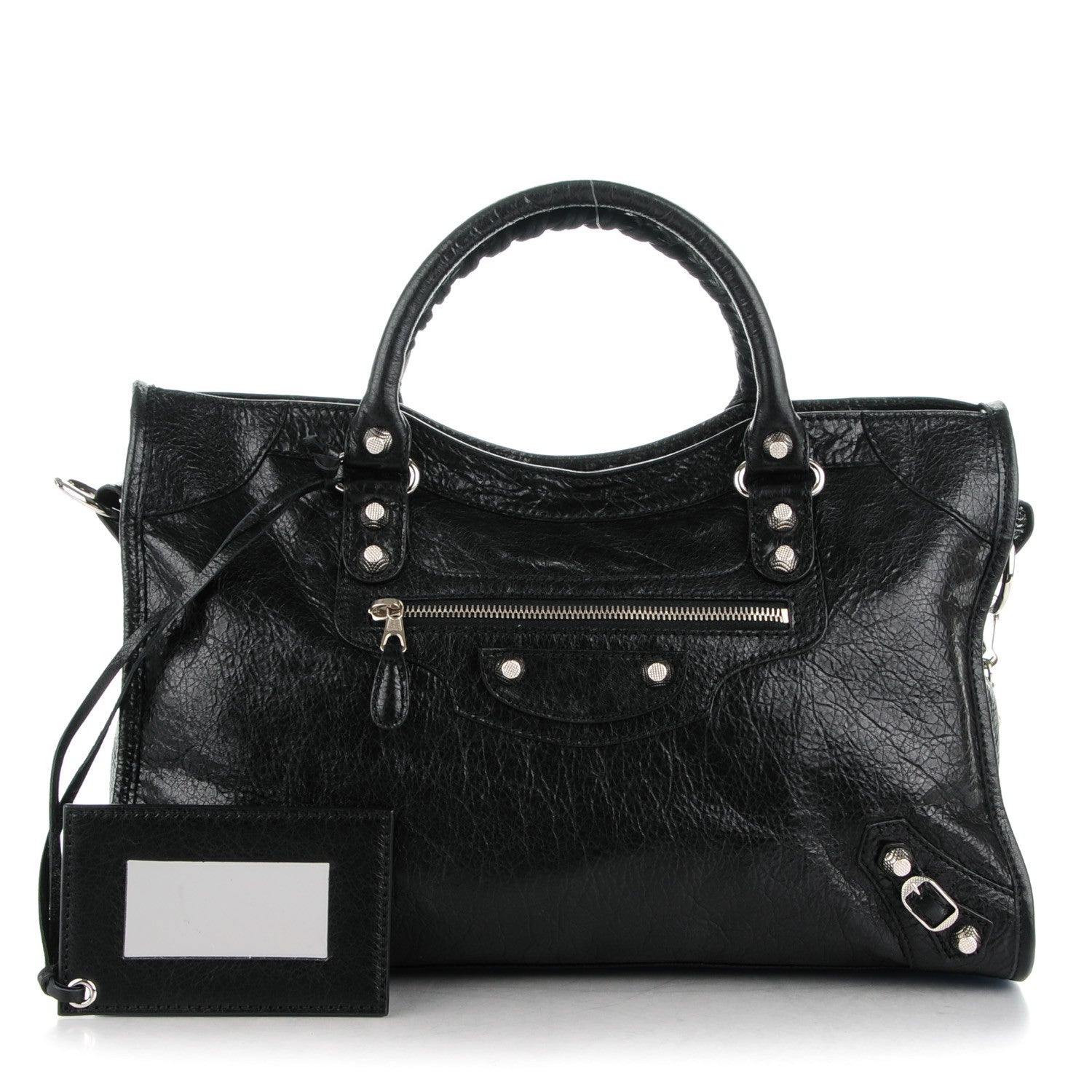 Balenciaga Agneau Giant 12 Silver Hardware City Black 1 of 8