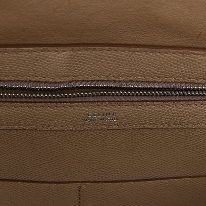 Celine Grained Calfskin Medium Horizontal Cabas Phantom Taupe 6 of 10
