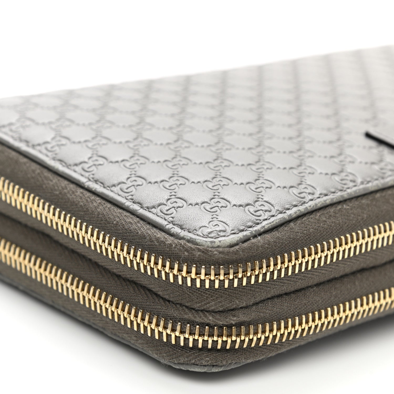 Gucci Microguccissima Zip Around Top Handle Travel Wallet Loess 11 of 13
