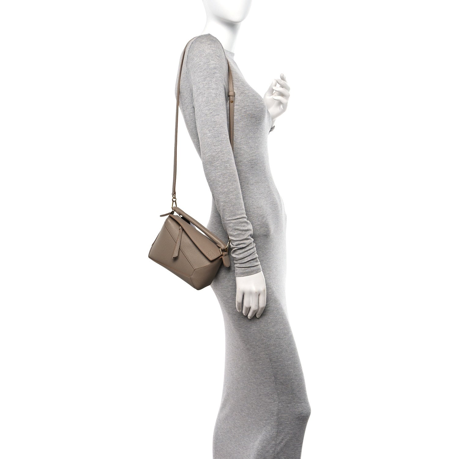 Loewe Calfskin Mini Puzzle Edge Bag Sand 2 of 10