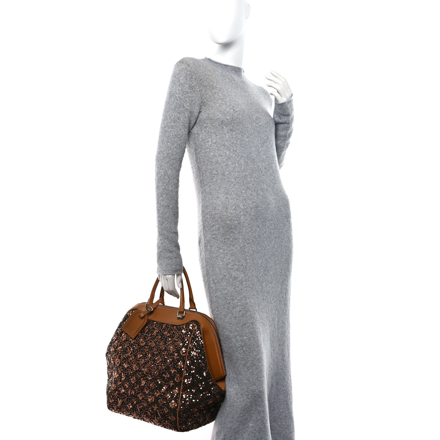 Louis Vuitton Sequin Monogram Sunshine Express North South Gold 2 of 13
