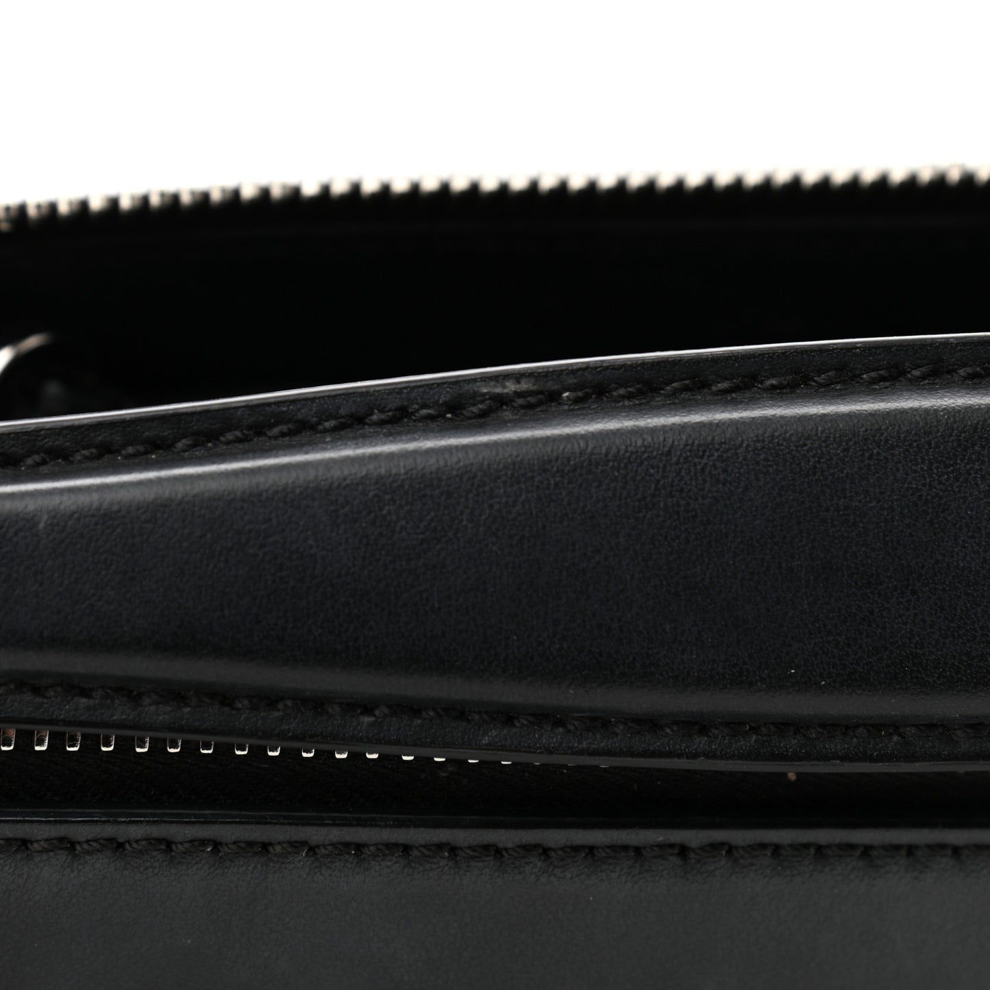 Vitello Baltico Dolce DotCom Satchel Black Blue Royal