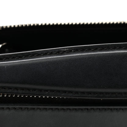 Fendi Vitello Baltico Dolce DotCom Satchel Black Blue Royal 12 of 14