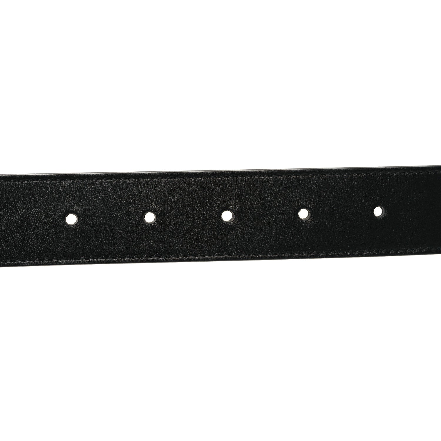 Gucci Plutone Calfskin Double G 30mm Belt 85 34 Black 3 of 6