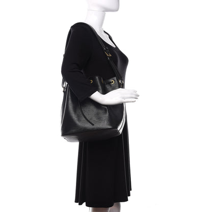 Louis Vuitton Epi Petit Noe Black 2 of 9
