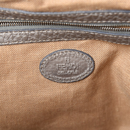 Fendi Cuoio Romano Selleria Small Bucket Peltro 5 of 11