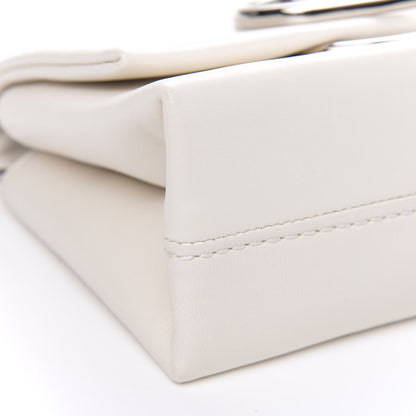 3.1 Phillip Lim 3.1 Calfskin Alix Soft Flap Clutch White 7 of 10