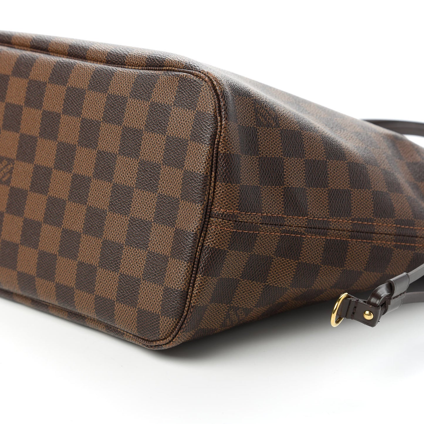 Damier Ebene Neo Neverfull MM Rose Ballerine