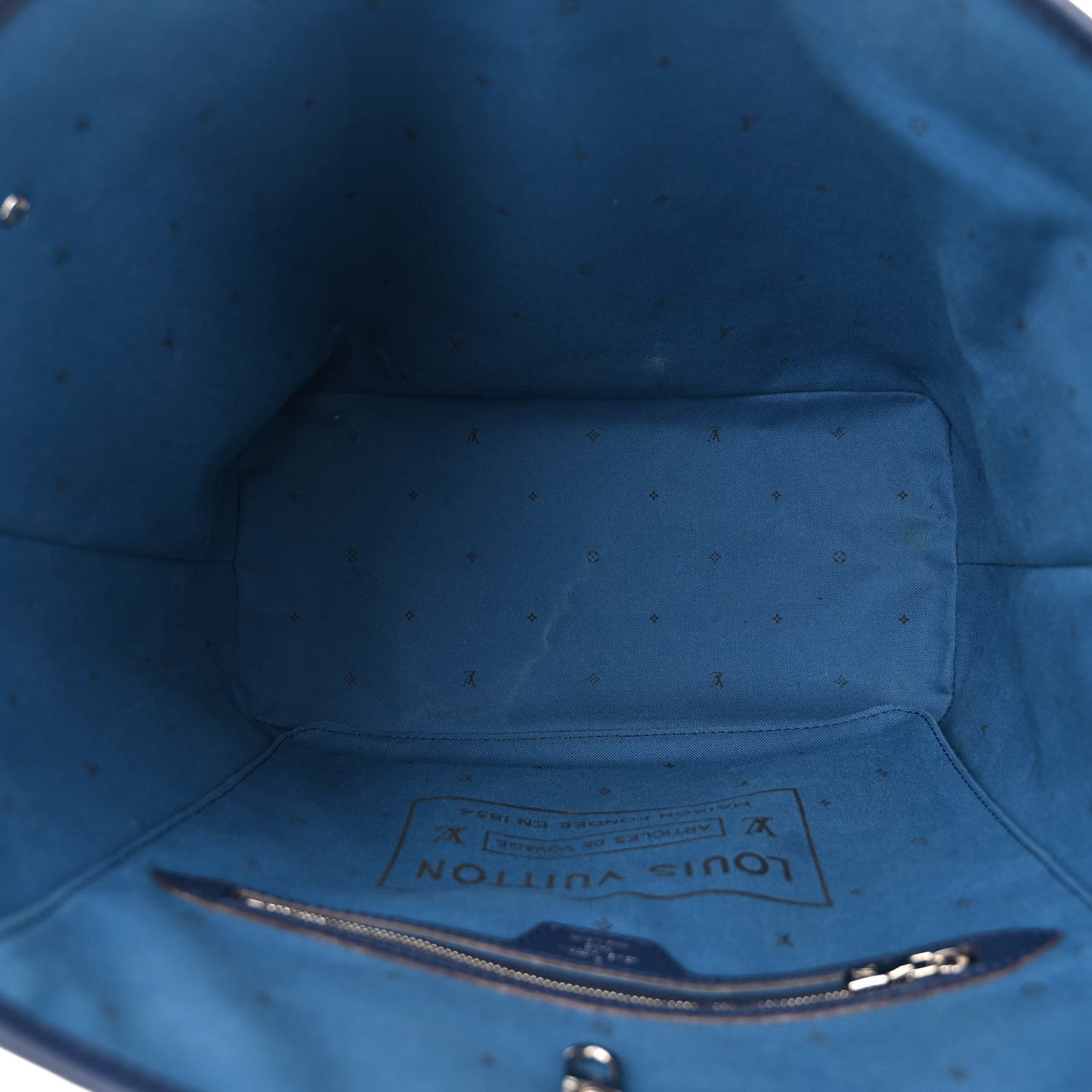 Monogram Escale Neverfull MM Blue