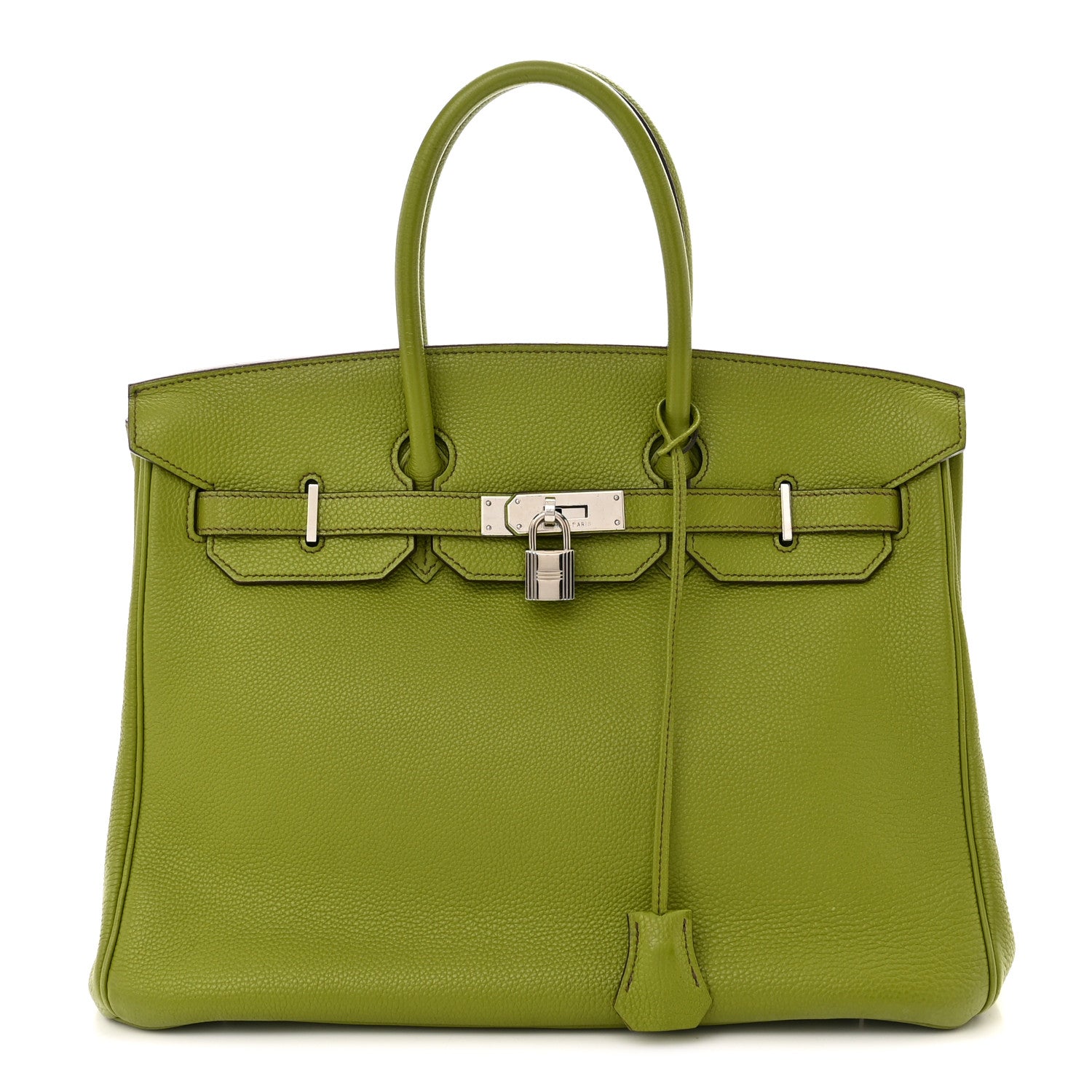 Hermes Togo BIRKIN 35 Vert Anis 1 of 11