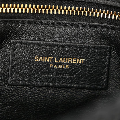 Saint Laurent Raffia Monogram Tassel Kate 99 Black 6 of 12