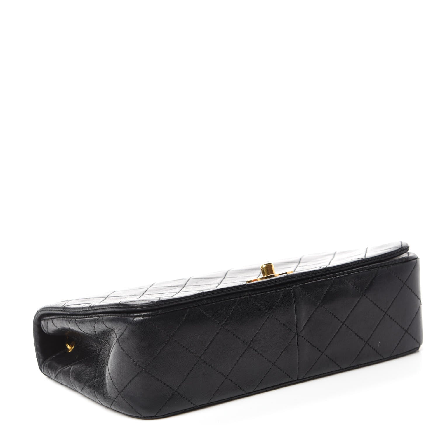 Chanel Lambskin Quilted Small Single Flap Black 4 of 11