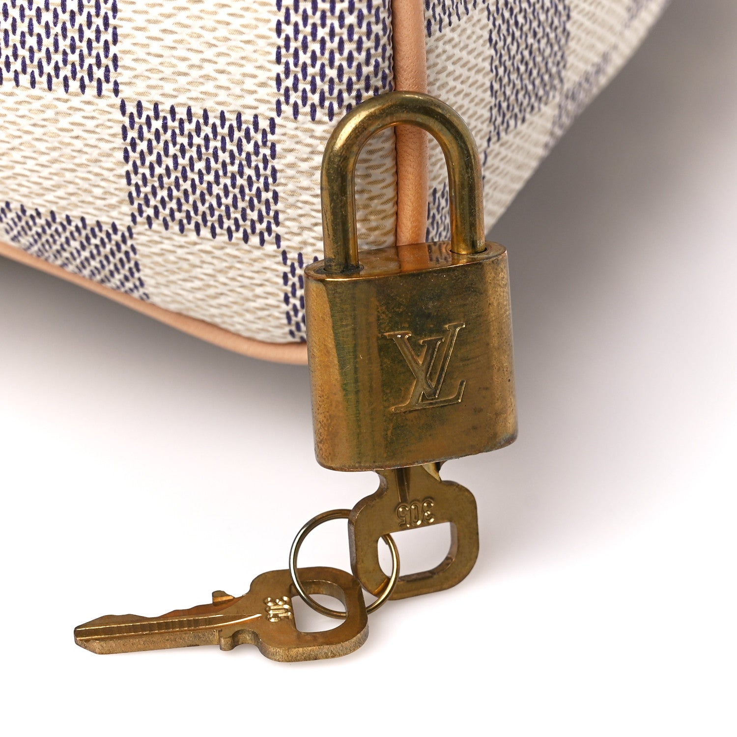 Louis Vuitton Damier Azur Speedy 30 9 of 15