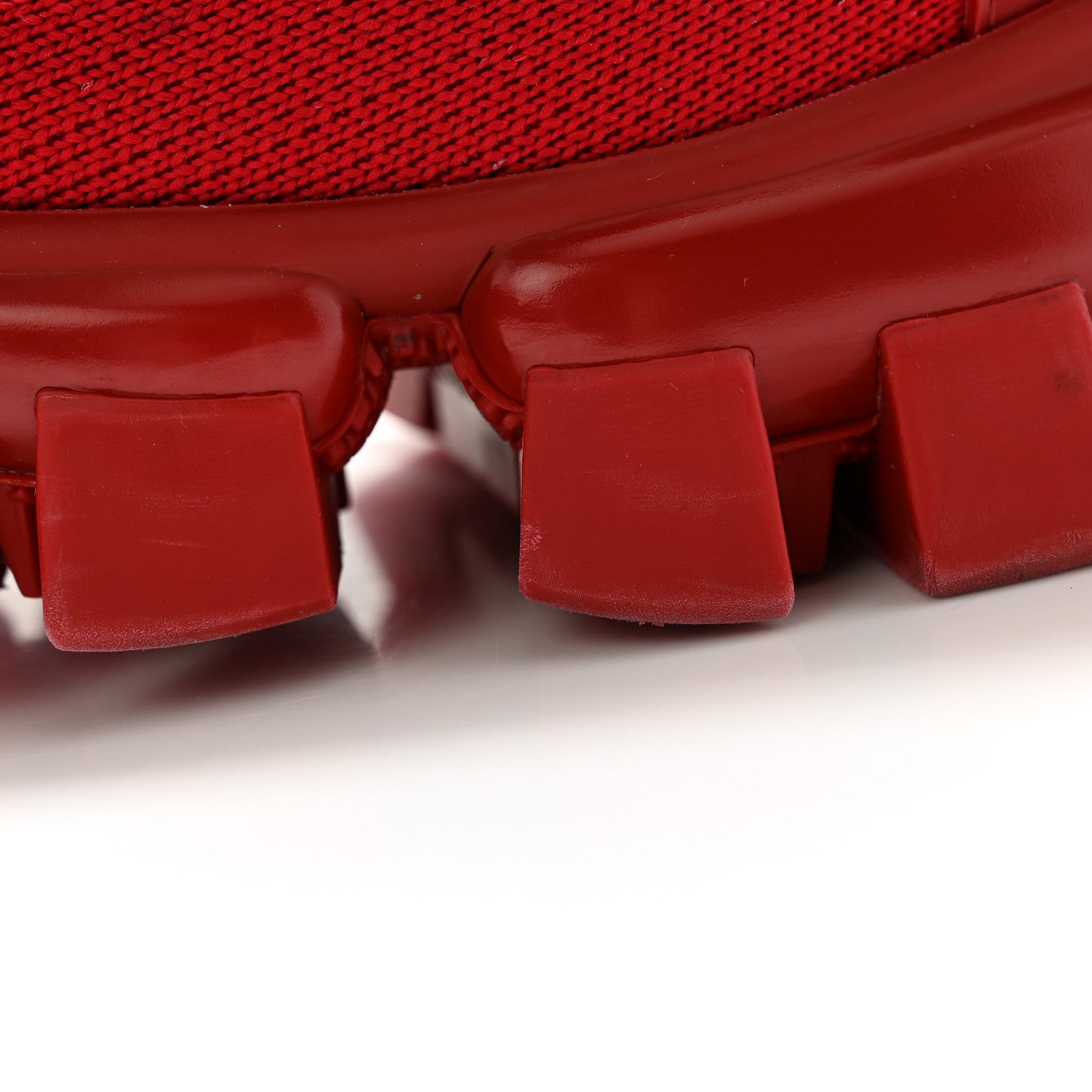 Prada Rubber Knit Fabric Womens Cloudbust Thunder Sneakers 35.5 Barolo 10 of 10