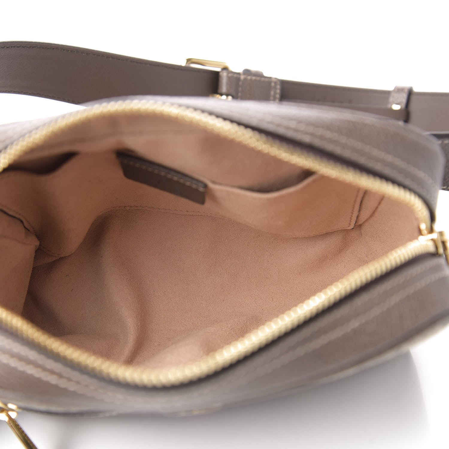 Gucci GG Supreme Monogram Web Small Ophidia Belt Bag 85 34 Dark Brown 5 of 10