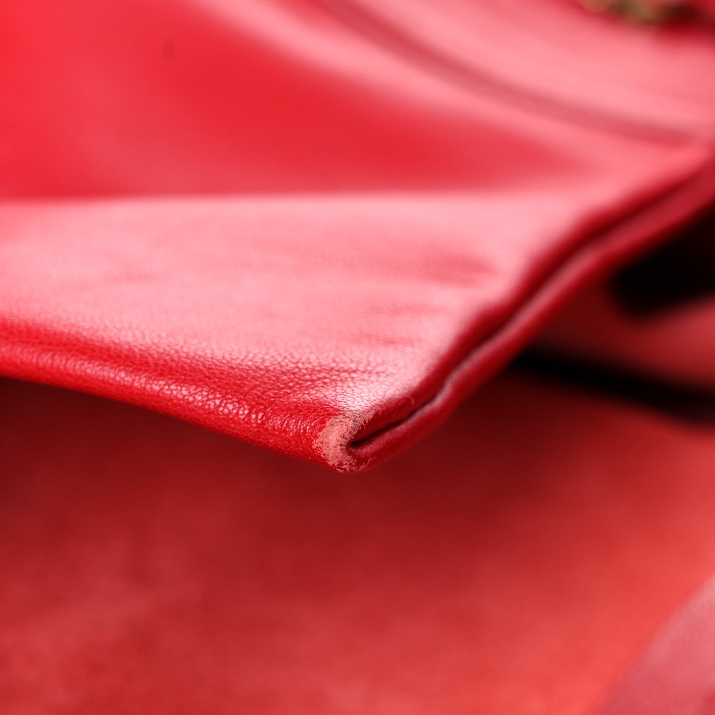 Lambskin Horizontal Cabas Magenta