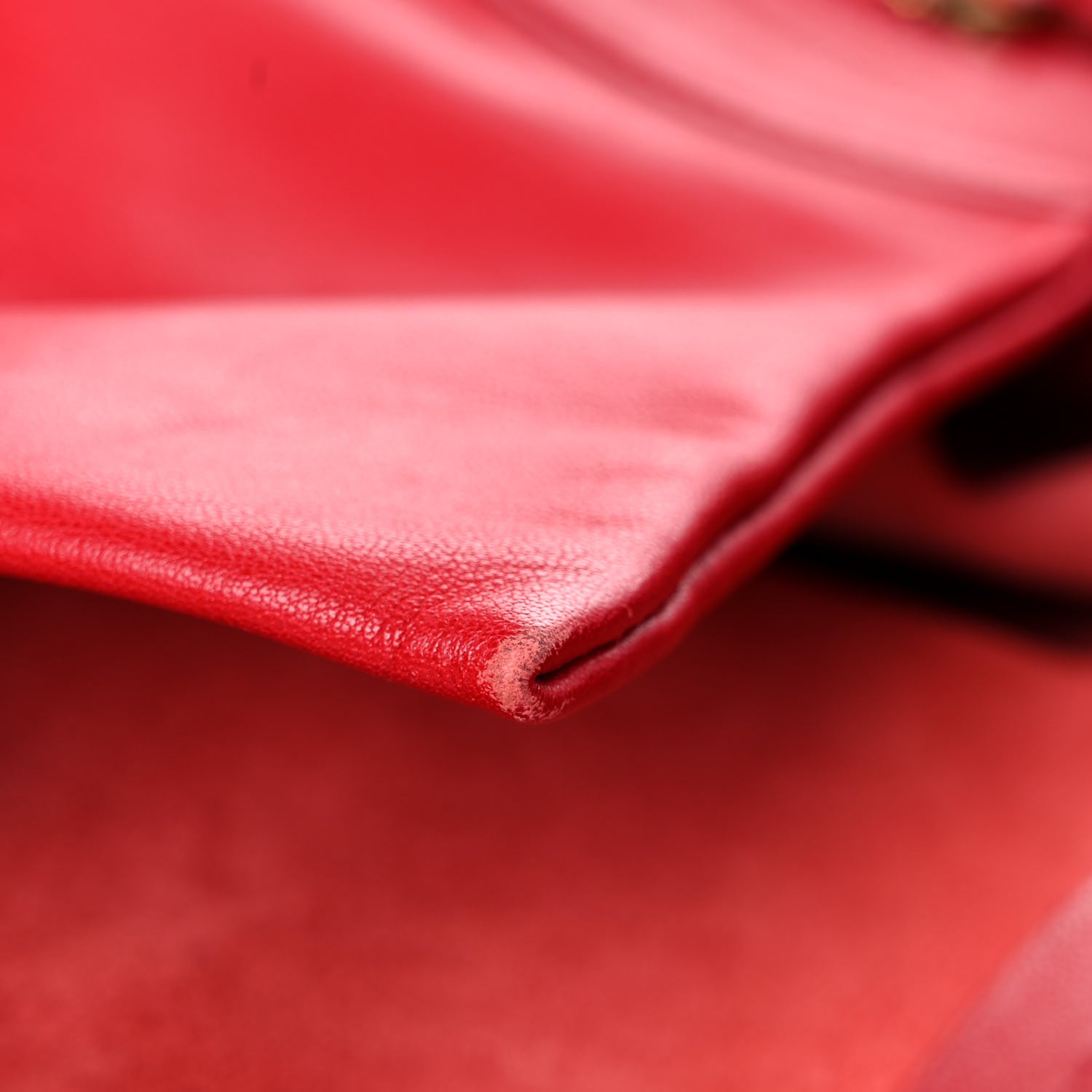 Celine Lambskin Horizontal Cabas Magenta 15 of 23