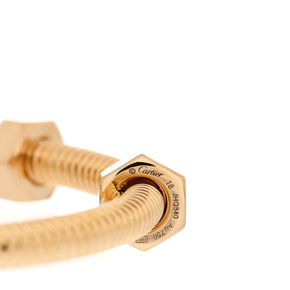 Cartier 18K Yellow Gold Ecrou de Cartier Bracelet 18 3 of 4