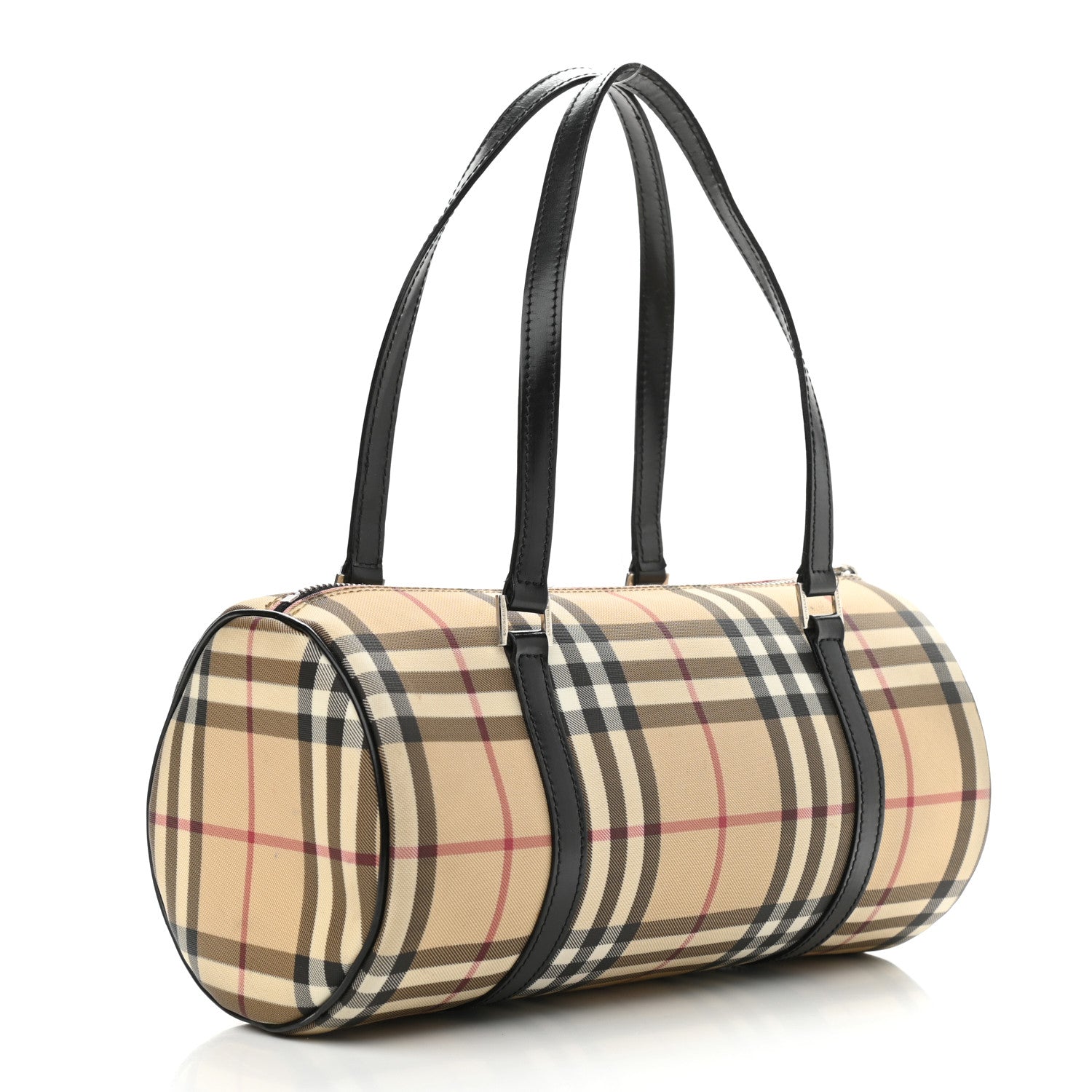 Burberry House Check Barrel Bag Black 3 of 14
