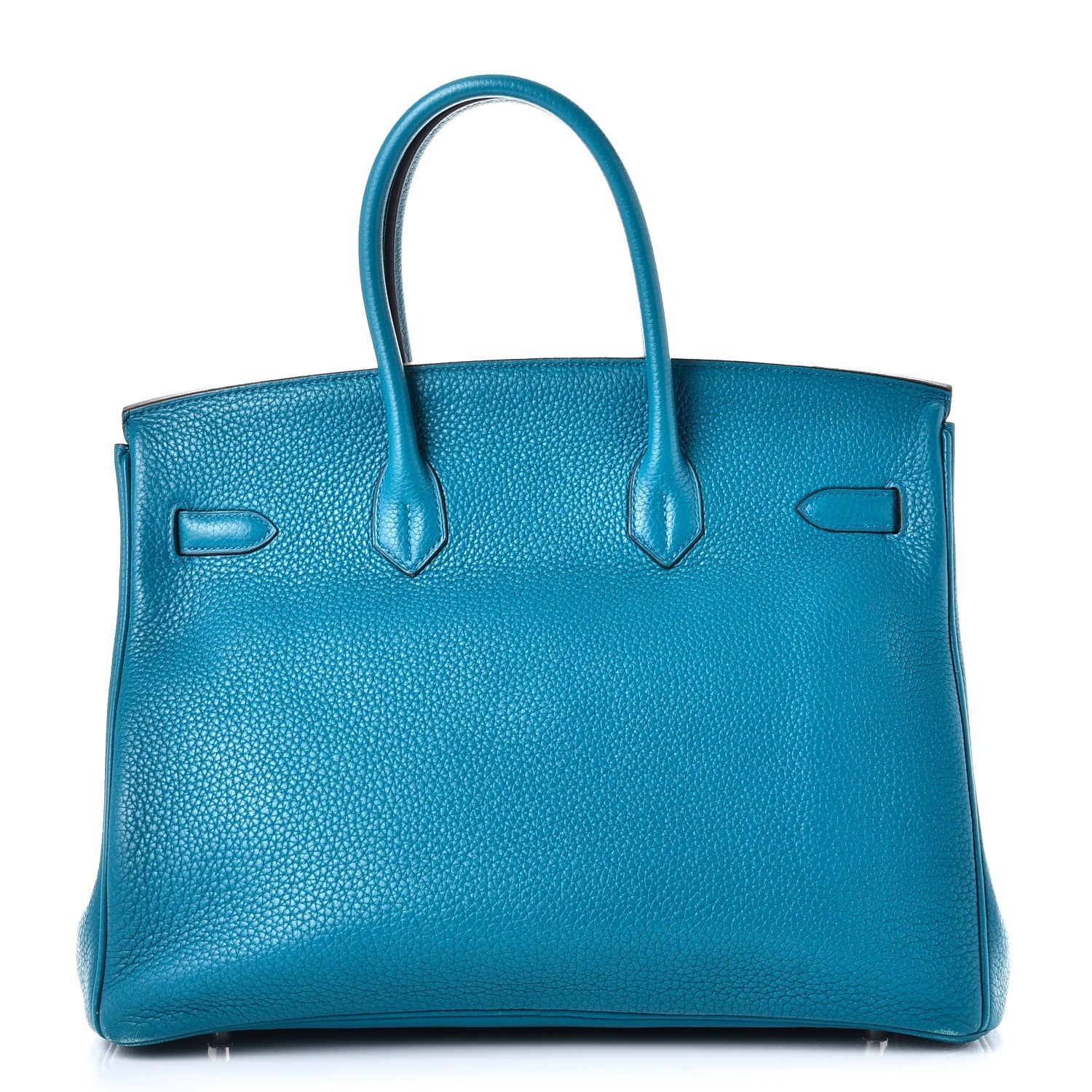 Hermes Taurillon Clemence Birkin 35 Bleu Izmir 5 of 42