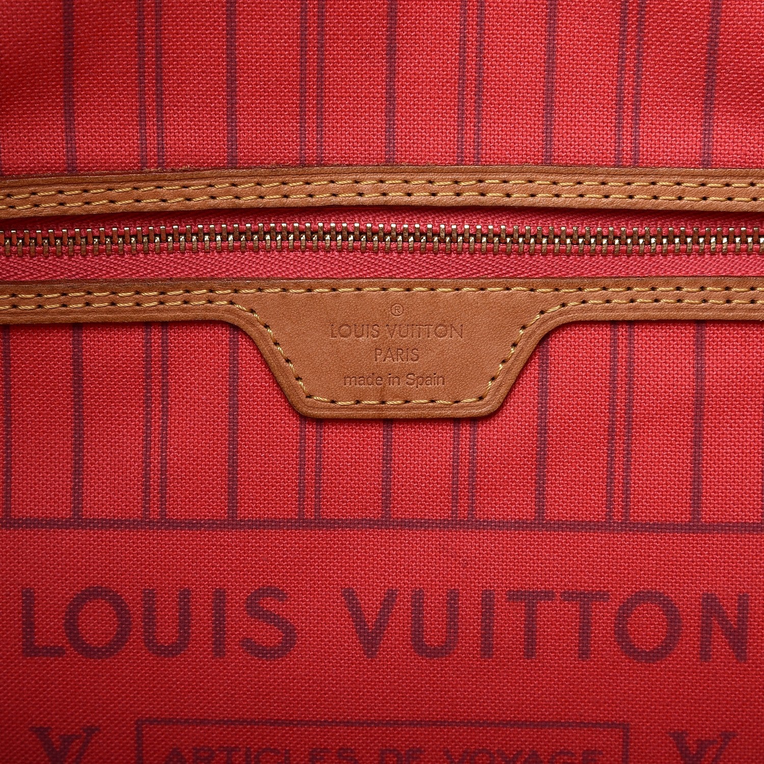 Louis Vuitton Monogram V Neverfull MM Grenade 6 of 9