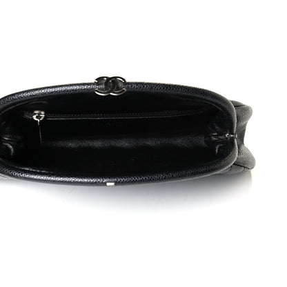 Chanel Caviar Quilted Timeless Clutch Black 4 of 6