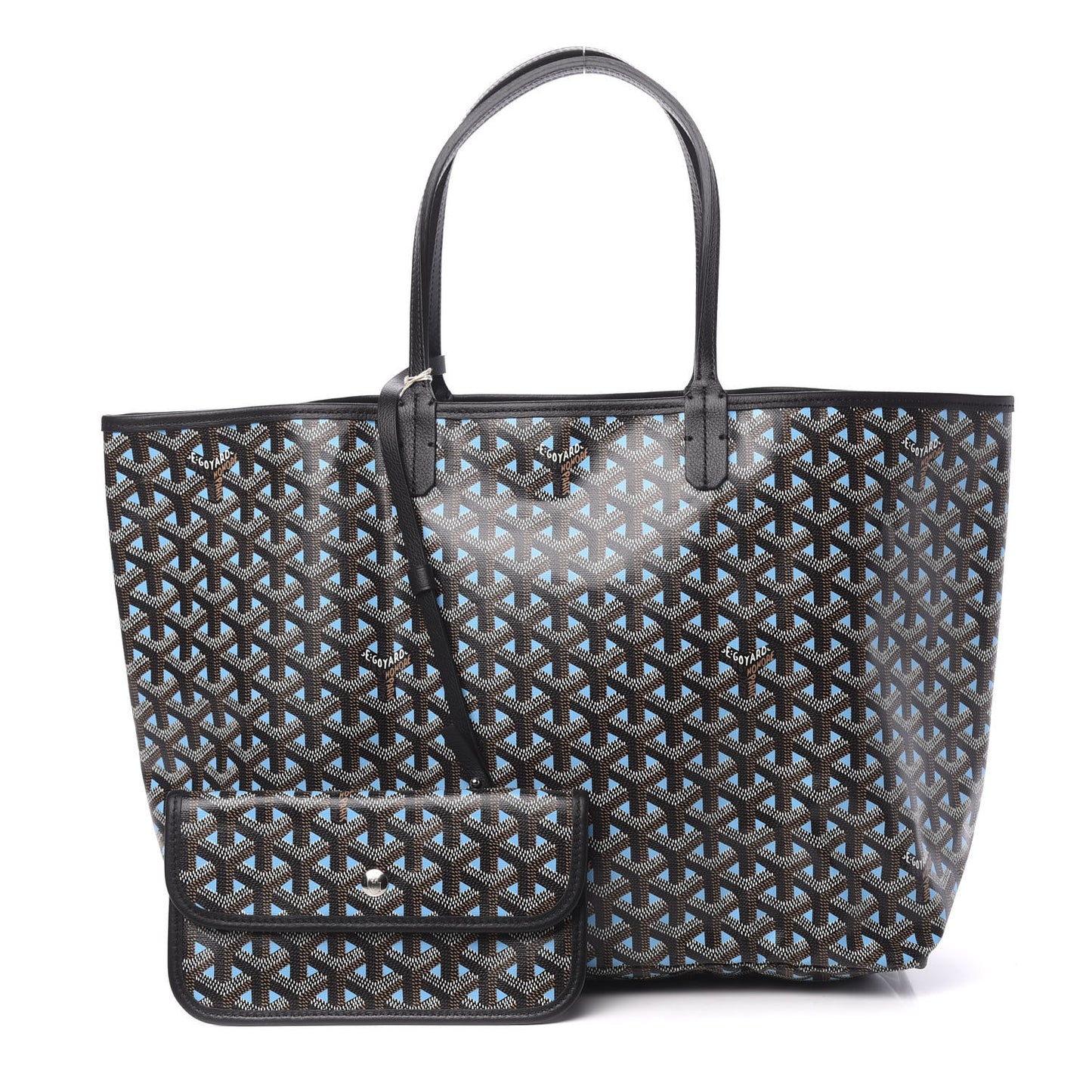 Goyardine Saint Louis Claire Voie PM Black Blue