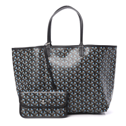 Goyard Goyardine Saint Louis Claire Voie PM Black Blue 1 of 11