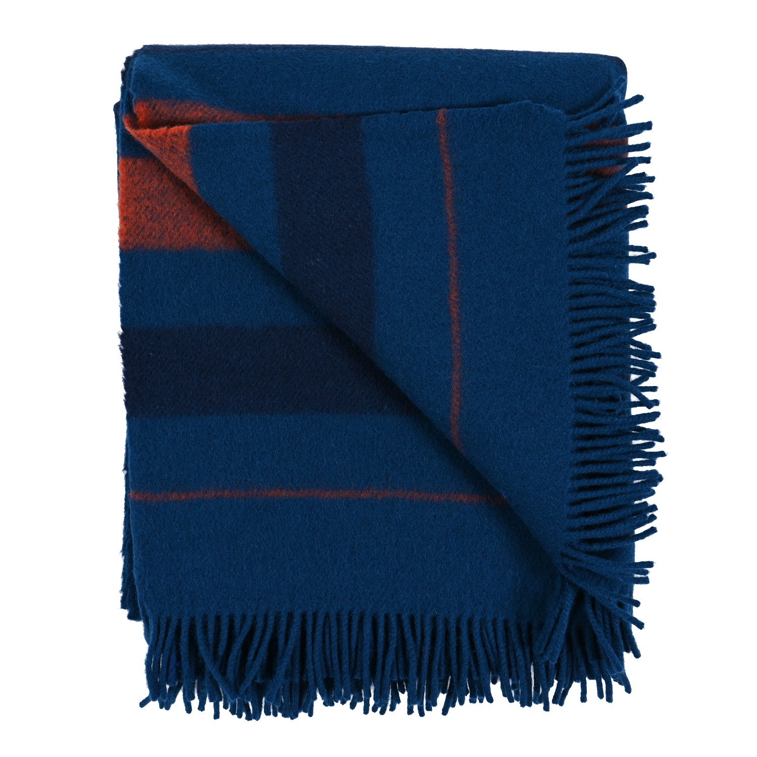 Hermes Wool Rocabar Blanket Bleu de Prusse 2 of 3