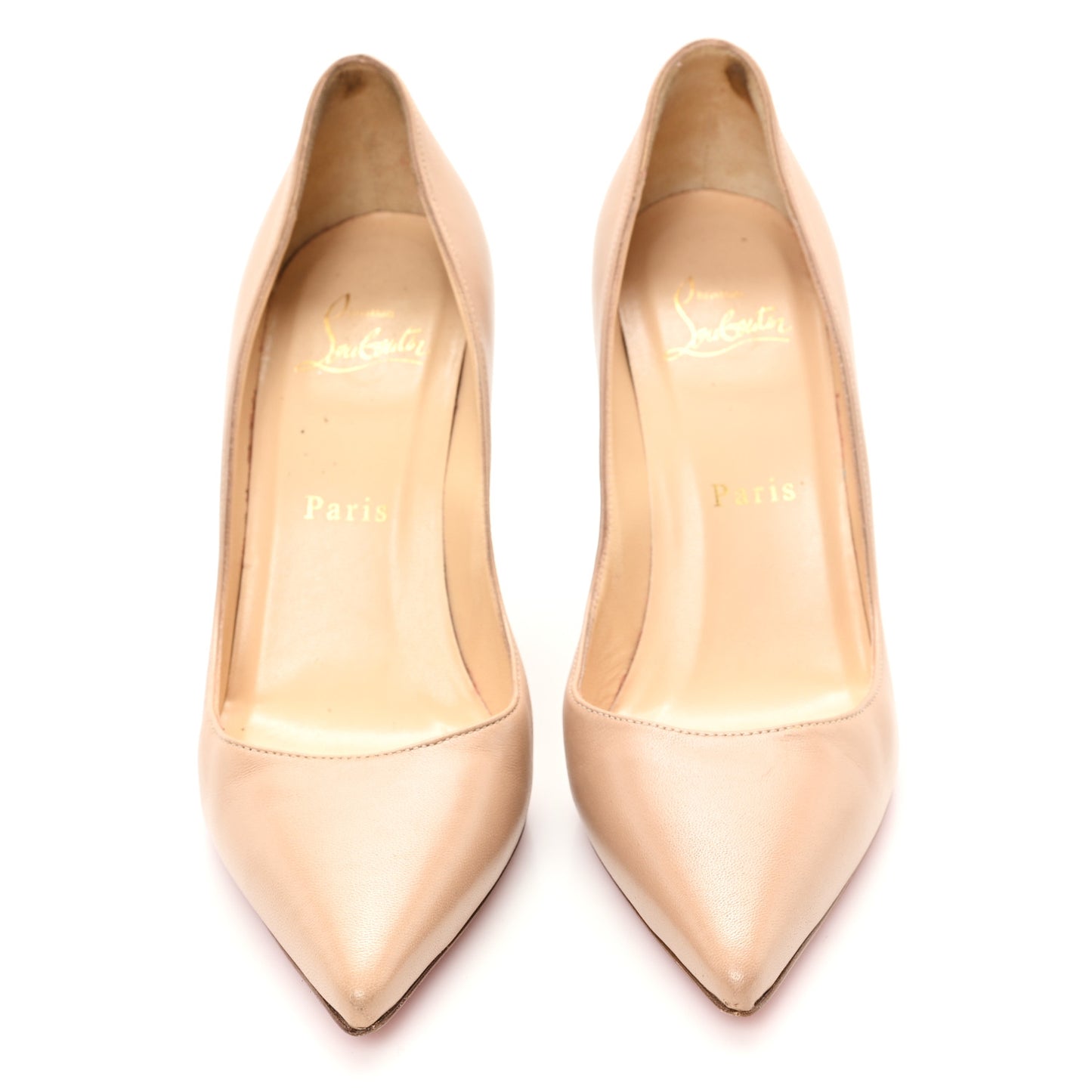 Nappa Apostrophy 100 Pumps 36 Nude