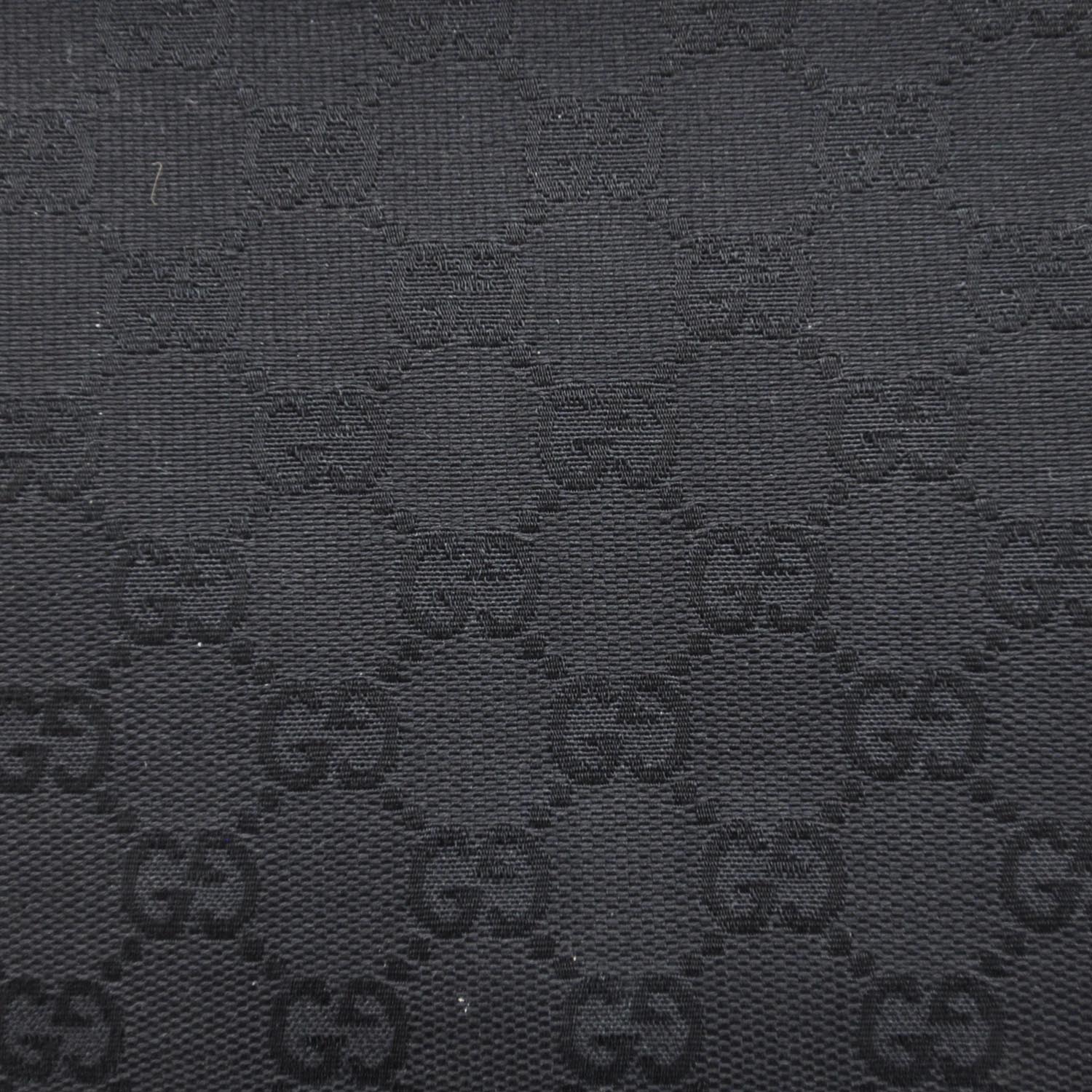 Gucci Monogram Anita Bamboo Top Handle Bag Black 11 of 11