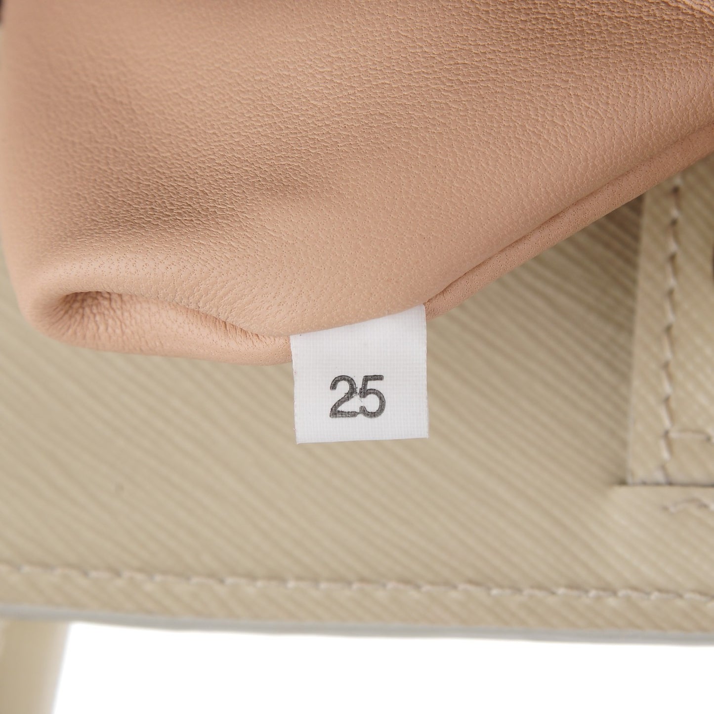 Saffiano Vernice Crystal Studded Tote Talco