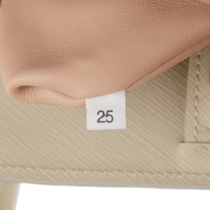 Prada Saffiano Vernice Crystal Studded Tote Talco 7 of 9