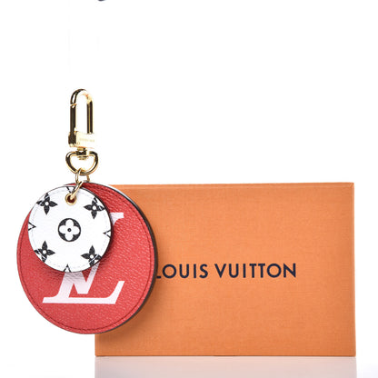 Louis Vuitton Monogram Giant Bag Charm Key Holder Rouge 3 of 3