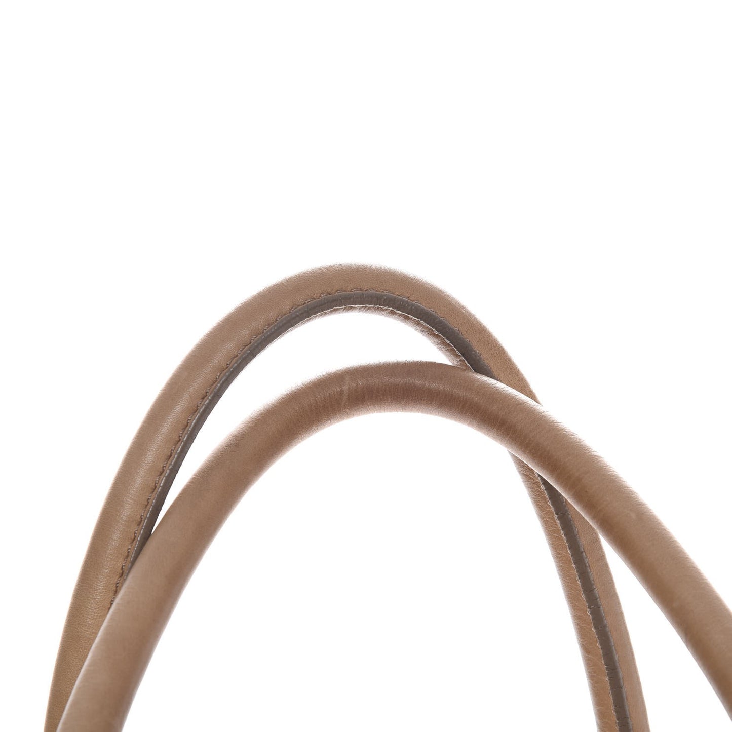 Drummed Calfskin Medium Luggage Camel